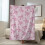 Pluche flanellen plaid met strik 4