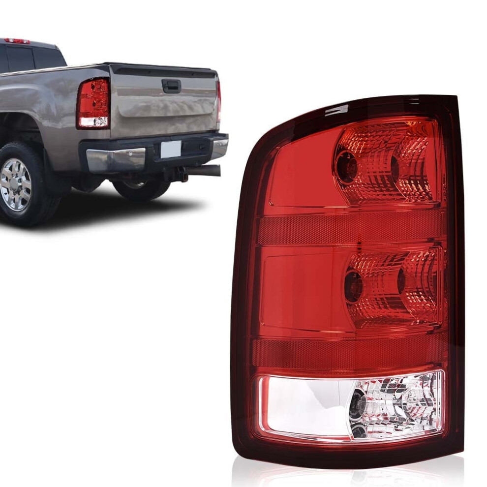 Pit66 Tail Fit For 2007-2010/2012-2013 Gmc Sierra 1500 Lh Sl/Sle/Slt/Wt Model Light 9110895777053