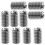 10 Pcs Thread Repair Inserts Threaded Sleeves Assorted Thread Inserts Kit Thread Inserts Thread Reinforce Repair Tool Thread Slotted Inserts 1
