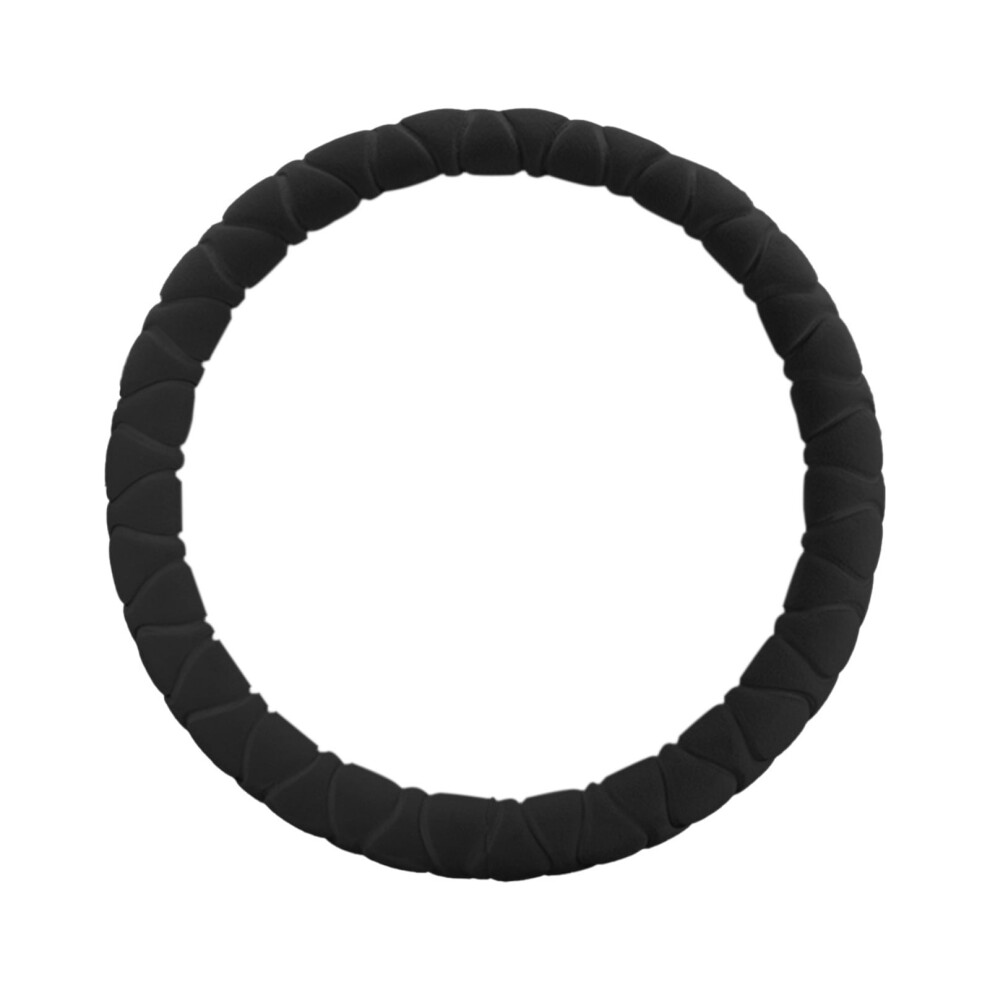 Eolstice Elastic Fabric Steering Wheel Cover, 38Cm Diameter Cold Weather Protector, Non Slip Grip Design For Driving Comfort 9110895777138