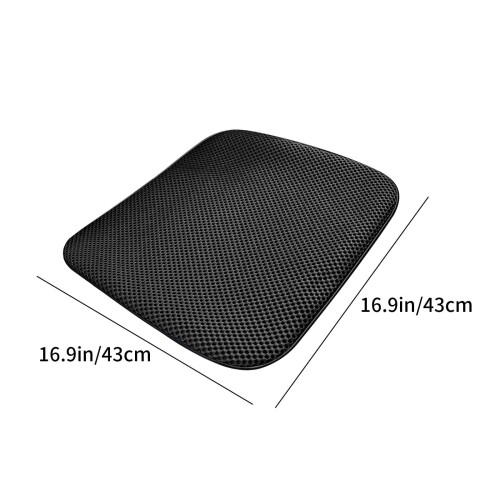 Ventilated Car Seat Cushion TPR Cold Gel 1 Pack 2