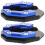 2pcs Motorcycle Kickstand Pads Side Stand Cushion Support Plate Extension Pad 1