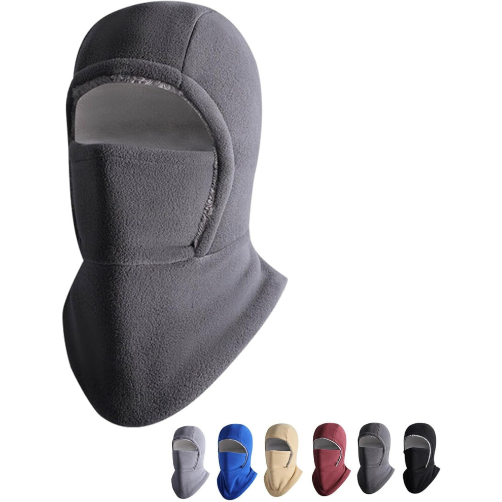 Winter Warmth 2-In-1 Hat & Face Mask, Unisex Windproof & Warm For Cold Weather Outdoor Work, Ski, And Daily 9110895775202