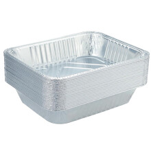 36Pcs Disposable Foil Pans, Half Size Deep Steam Table Pans Extra Thick For Baking, Cooking, Roasting, Heating, Serving & Lining Steam-Table Trays