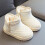 Παιδικές Μπότες Χιονιού Unisex Χειμερινές Ζεστές Αδιάβροχες Αντιολισθητικές 6