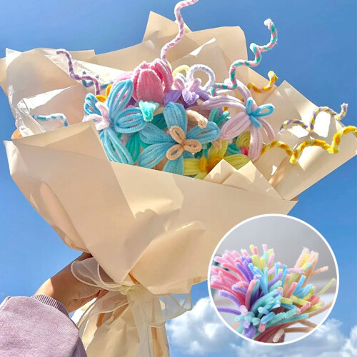Στελέχη σενίλ 30cm x 0.65cm Συσκευασία 100 τεμαχίων 1