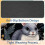 Chinchilla musemåtte gummibase kontorlaptop 7