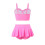 Σετ Μαγιό Mommy & Me Pink – Μπικίνι δύο τεμαχίων με φούστα μαγιό για κορίτσια, Μαγιό 5