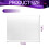 Mousepad για γραφείο, Mousepad από σκληρυμένο γυαλί 7H, Λευκό Mousepad, Χαμηλή επιφάνεια τριβής 2