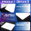 Mousepad για γραφείο, Mousepad από σκληρυμένο γυαλί 7H, Λευκό Mousepad, Χαμηλή επιφάνεια τριβής 4