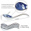6-Piece Asian Ceramic Soup Spoons with Long Handles 2