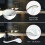 6-Piece Asian Ceramic Soup Spoons with Long Handles 3