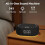 White Noise Machine with Alarm Clock, 30 Sounds, App Control, Dimmable 7-Color Light, Sleep Timer – Compatible with iOS/Android 2
