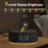 White Noise Machine with Alarm Clock, 30 Sounds, App Control, Dimmable 7-Color Light, Sleep Timer – Compatible with iOS/Android 4