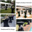 Black Spandex Cocktail Tablecloth 32x43 in 6-Pack 7