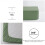 Queen Comforter Set Sage Green Seersucker 7-Piece 6