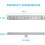 Linear Shower Drain 12 Inch Removable Cover 304 Stainless 2