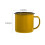 Yellow Enamel Coffee Mug 2 Pack 2