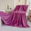Fleece Blanket Purple 150 x 200 cm 2