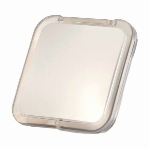 Καθρέφτης μακιγιάζ ταξιδιού Compact10X/15X – Πτυσσόμενος, ελαφρύς, τσέπης, τετράγωνος 2