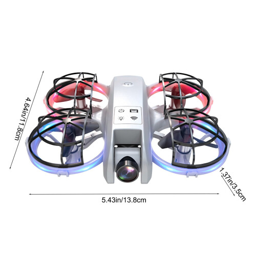 Πτυσσόμενο HD Drone με Οθόνη, Μετάδοση σε Πραγματικό Χρόνο και Κράτημα Υψομέτρου – 2