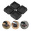 4 τεμάχια Universal Wheel Holder Wheel Stacks Heavy Duty Λειτουργικές Καρέκλες Εξωτερικού Χώρου 6