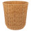 unbranded Woven Storage Basket Weaving Wastebaskets Garbage Can Wicker 7