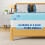 Memory Foam topmadras kølende gel 7,5 cm 5