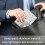 Huiop 34BT Wireless Numeric Keypad with Built-in Rechargeable Battery, Compatible with Windows/iOS/Android (Silver) 2