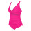 Maiôs femininos de malha com bojo push-up e decote em V. 5