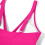 Maiôs femininos de malha com bojo push-up e decote em V. 6