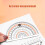 8-Piece Geometry Set with Case - Ruler, Protractor, Compass, Triangles - Durable Math Tools for Classroom & Office Use 6