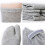 Tabi Ninja Socks Split Toe Sandal Style 3 Pairs 7