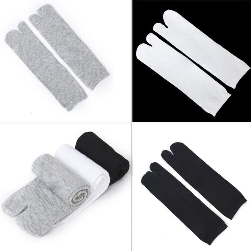 Tabi Ninja Socks Split Toe Sandal Style 3 Pairs 1