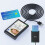 2-in-1 Contact + NFC  Card Reader PC-Linked Dual-Interface  Card Reader/Writer Contact PCSC  Card Reader 5