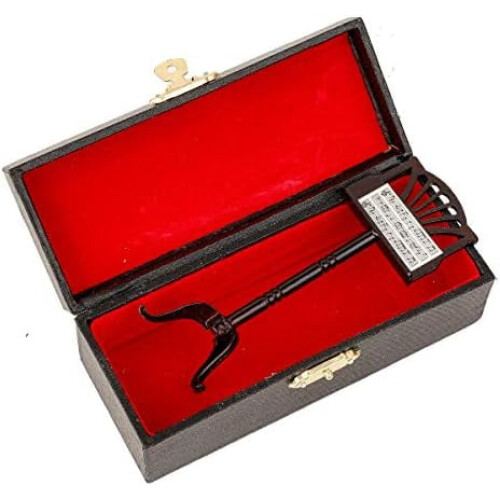 Miniature xylofon-replika med etui 2