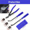 Advanced Auto Trim Removal Tool Kit, 3-Piece Panel Clip Pliers Set with Storage Bag for Car Upholstery, 9