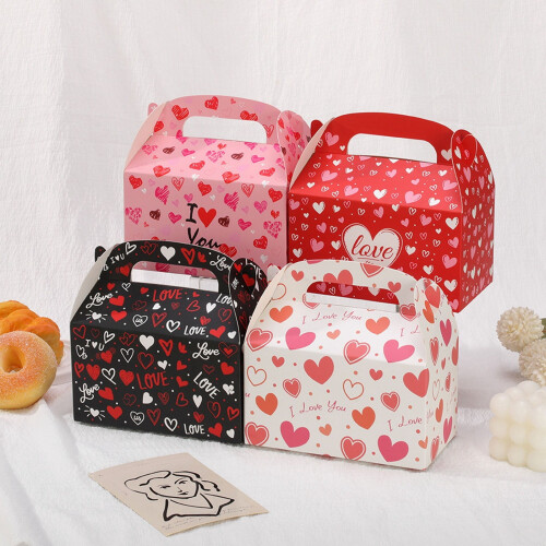 Valentinstag-Herz-Geschenkbox – 16x9x9cm Giebelbox 2