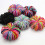 100 τεμάχια Scrunchies, Απαλά Scrunchies για Μαλλιά για Γυναικεία, Αξεσουάρ Μαλλιών Άνετης 3