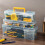 Transparent Handheld Toolbox Portable Large Capacity Thickened Plastic Hardware Tool Storage Box With Handle Tool Organizer Box 3