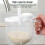 Hands-Free Rice Washing Machine Sieve for Grains Beans, Lazy Kitchen Tool Efficient Cleaning Compact Design Easy Use 5
