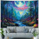 Fantasiskog Stjernehimmel billedteppe 40x30 tommer 4