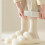 Women's Thermal Wool Crew Socks 5 Pairs 3