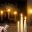Velas cônicas de LED sem chama, brancas, 24,4 cm (9,6 polegadas), pacote com 6 unidades. 5