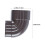 Black Aluminum Downspout Elbow Adapter 90 Degree 2