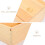 Organizador de gaveta de mesa de madeira amarelo, pacote com 1 unidade, 16,5 x 9,4 cm (6,5 x 3,7 polegadas). 5