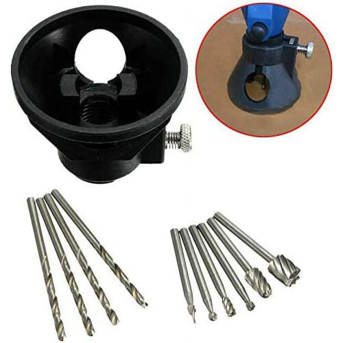 Multi tool rotating accessory kit for cutting guide drill bits, controlled by -11 rotating multi tool cutting guide drill bits 1