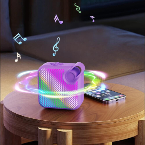 Cainteoir Bluetooth RGB 7 nDath le Solas Oíche 2