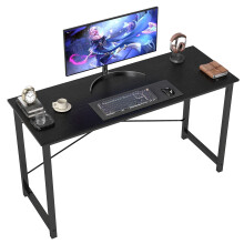 Escritorio para ordenador de 55 pulgadas, escritorio moderno, escritorio de oficina industrial, mesa resistente para portátil para oficina en casa,