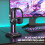 RGB-headsetstativ med 9 lysmoduser, 360 roterende 2